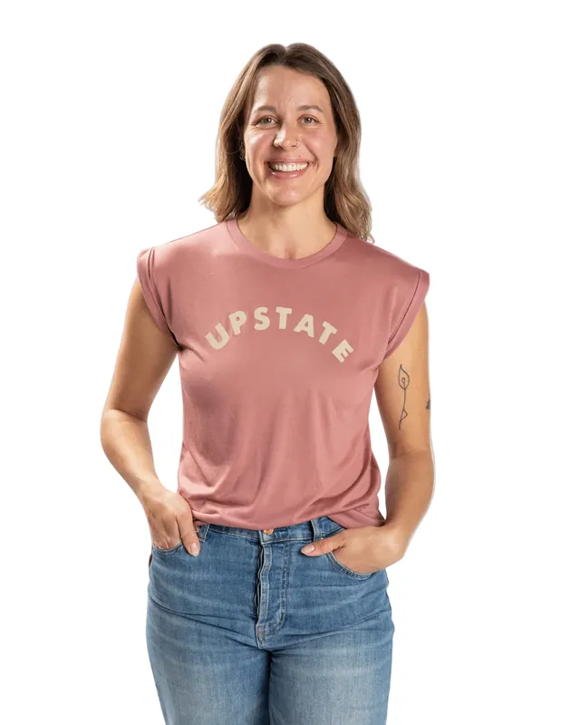 Women's Festival T: Upstate Arch - Mauve