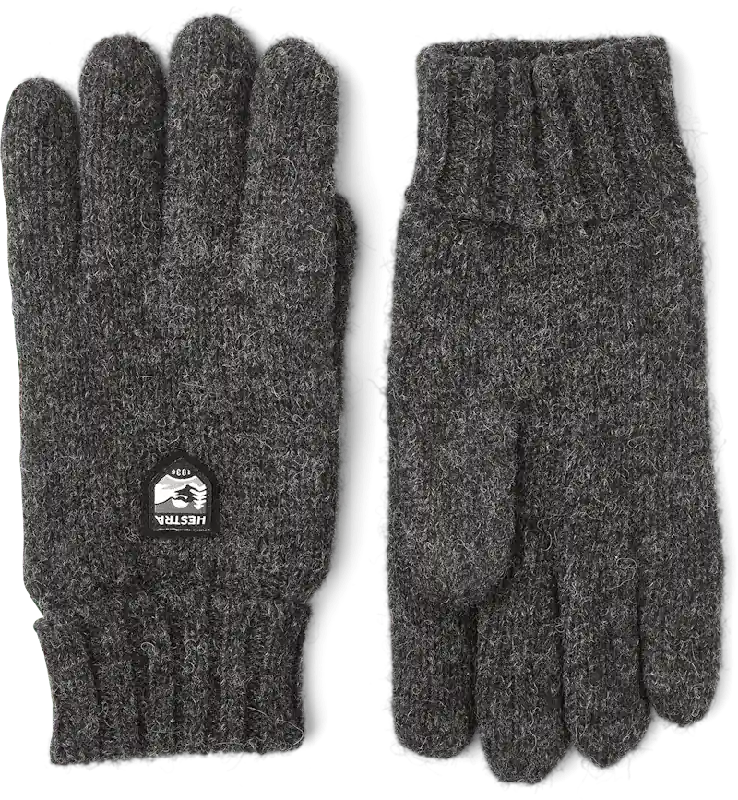 Basic Wool Glove - Charcoal