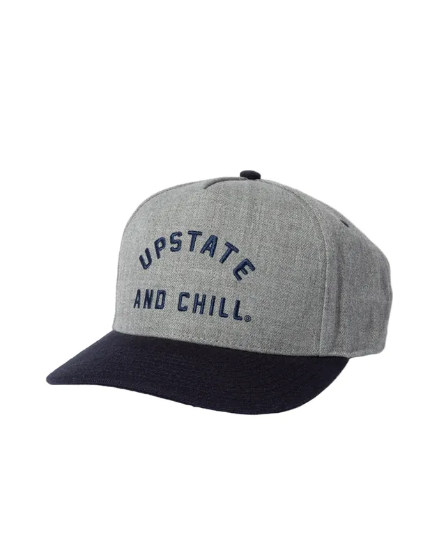 The Modern Upstate & Chill Hat - Gray Heather/Navy