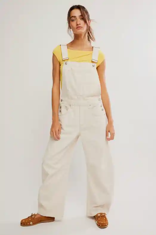 Good Luck Overall in Milk - Free People