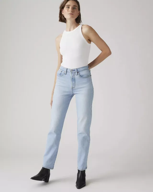 Wedgie Straight 28" Jean - Fully Baked Light Wash