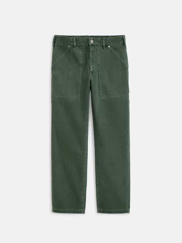 Painter Pant in Recycled Denim - Faded Cypress
