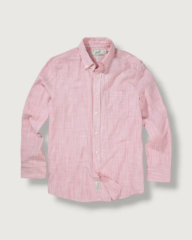 The Weaver's Stripe Shirt - Canyon Cream