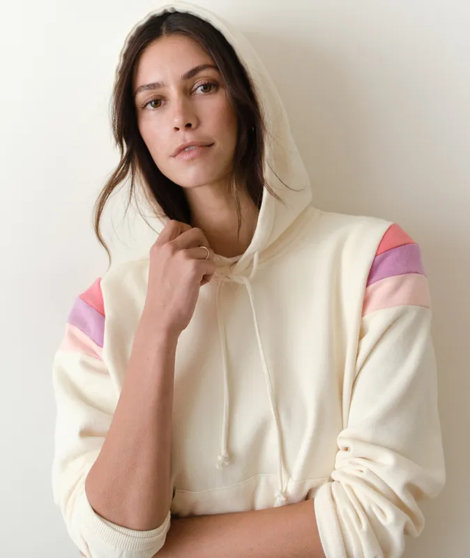 Cloud 9 Fleece Banks Hoodie - Antique White