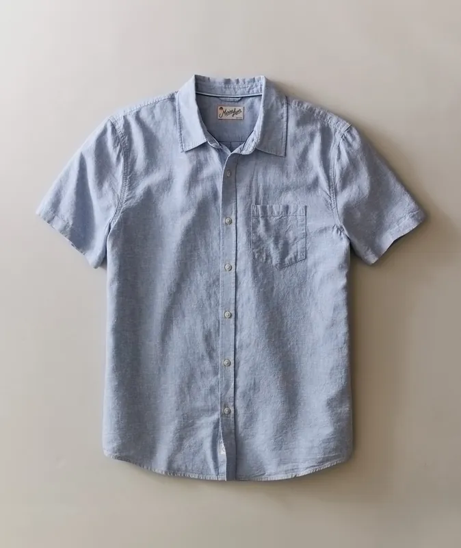 Better Than Linen Shirt - Iceberg Stripe