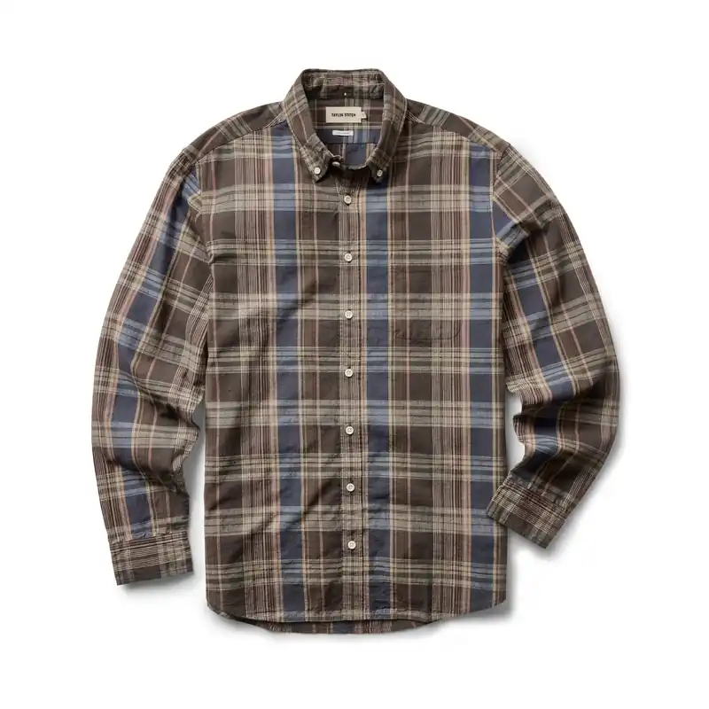 The Jack in Atlantic Blue Madras - Taylor Stitch