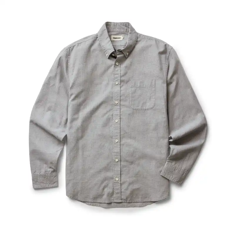The Jack in Steel Jaspe Check - Taylor Stitch