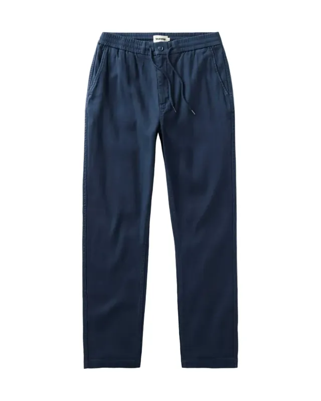 The Roamer Pant in Navy Broken Twill - Taylor Stitch