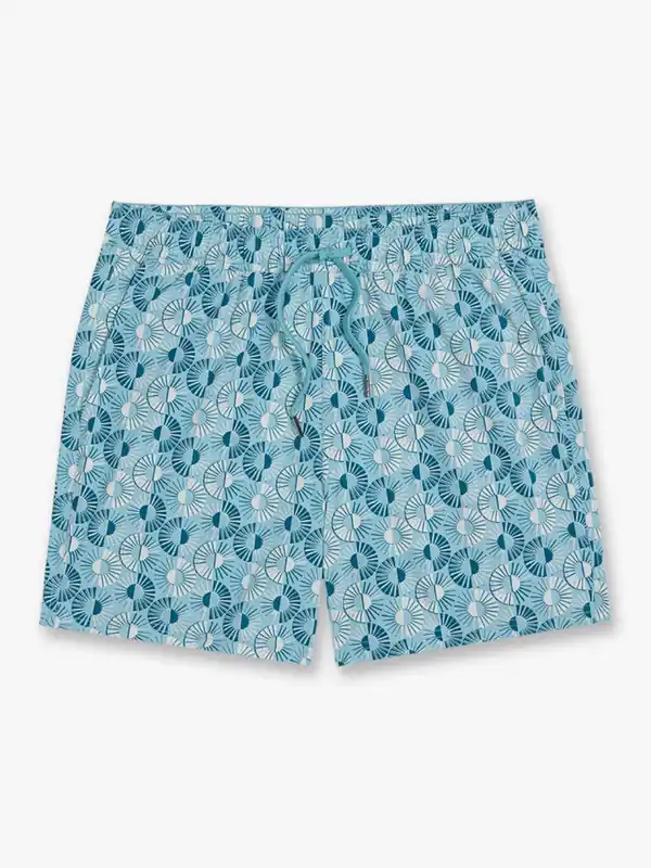 Bungalow Trunk - Bay Blue Sunburst