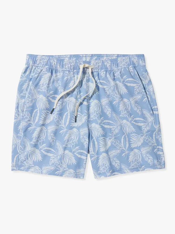 Bungalow Trunk - Sky Blue Leaves