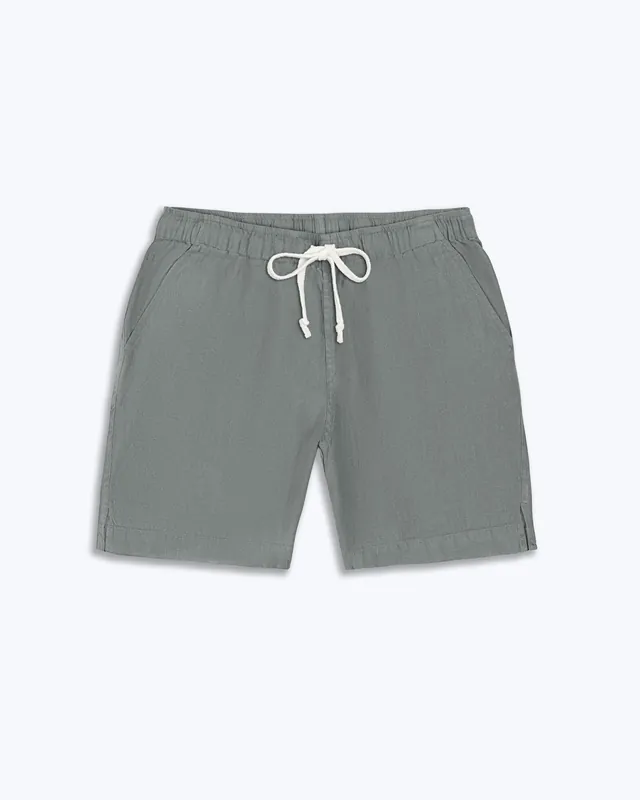 Bo Linen Shorts - Jade
