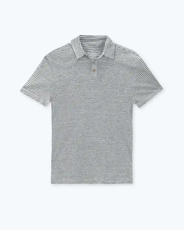 Knit Polo - Lines