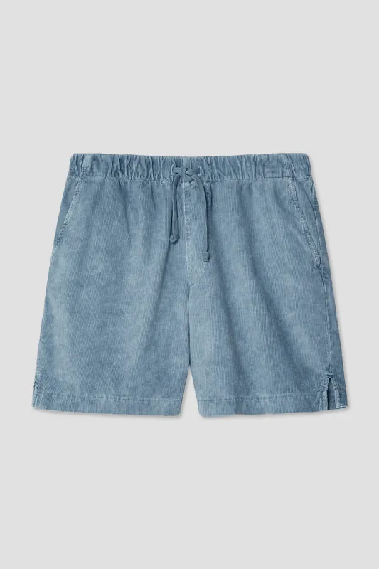 Cord Easy Short - Union Blue