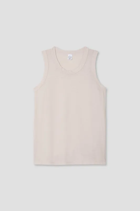 Organic Cotton Hemp Tank - Petal
