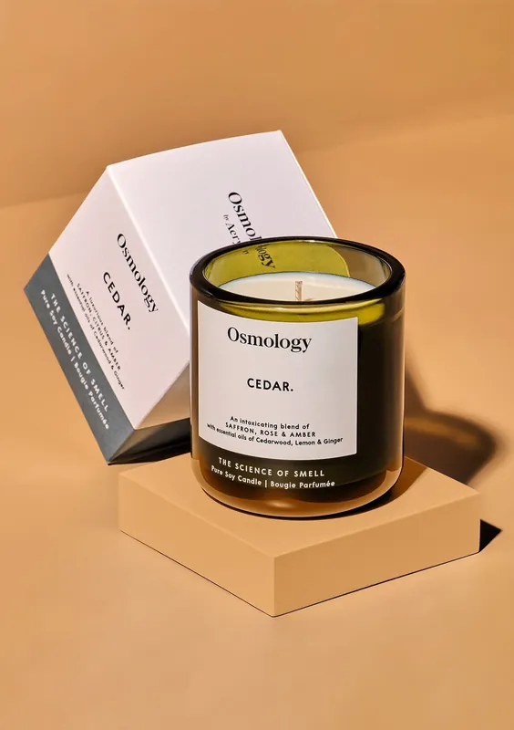 Cedar Scented Candle - Osmology