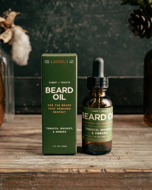 Beard Oil | The Americana Series | Green Label - Manready Mercantile