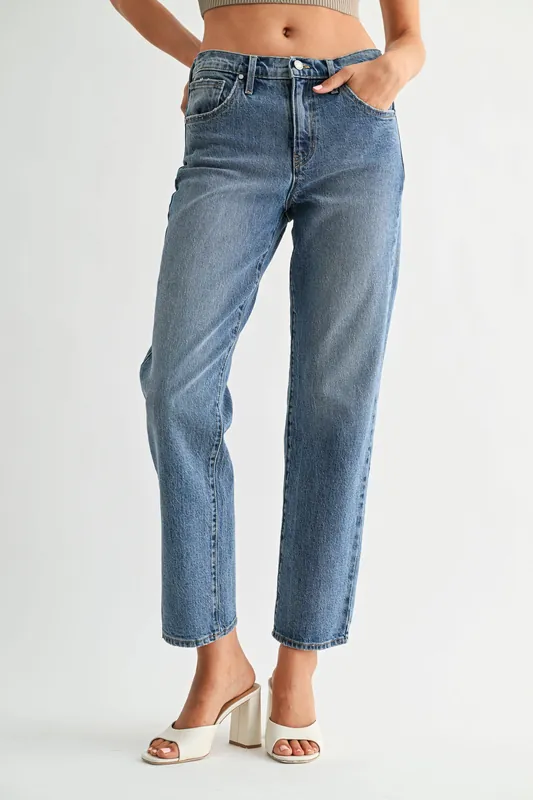 Easy Straight with Slight Taper - BP533J - Medium Wash