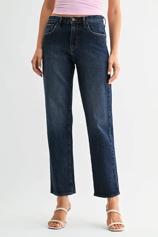 Easy Straight with Slight Taper - BP533J - Dark Wash