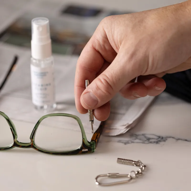 "Squeaky Clean" & Repair Kit for Eyeglasses - Gentleman's Hardware