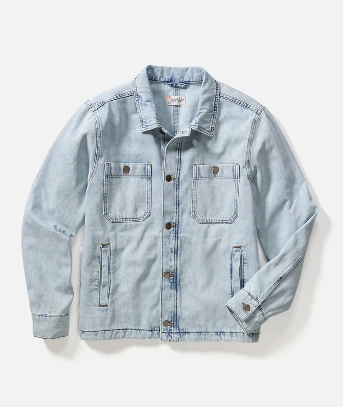 Patrick Denim Jacket - Light Wash