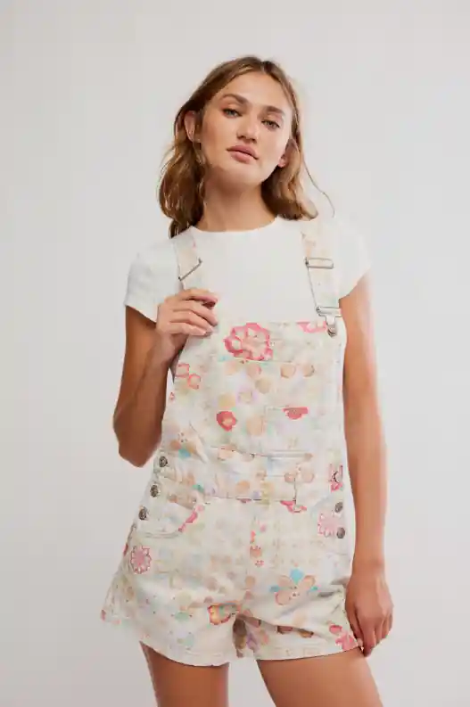 Ziggy Printed Shortall in Sun Drenched Combo - Free People