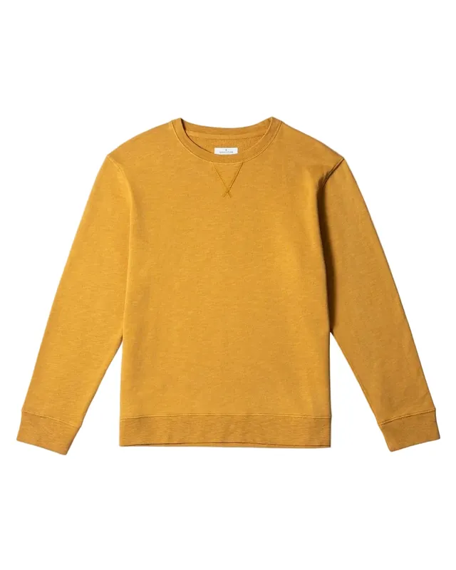 The John Street Crewneck - Mustard