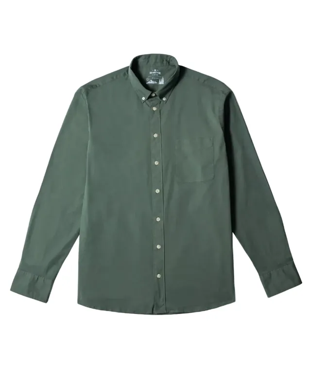The Saint James Poplin Shirt - Thyme