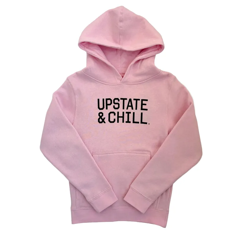 Youth The Linear: Upstate & Chill® Hoodie - Pink