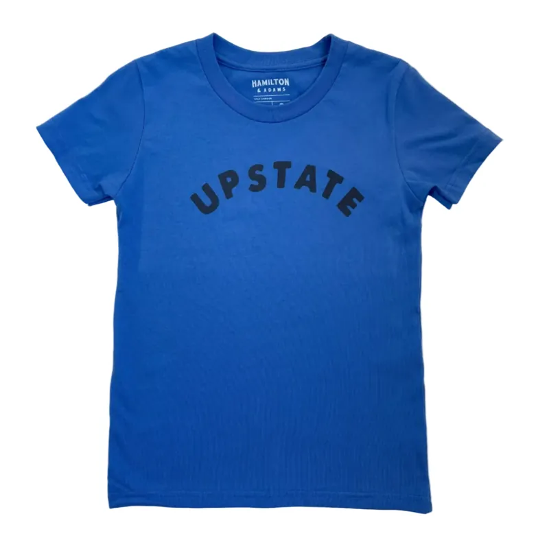 Youth Upstate Arch Tee - Columbia Blue