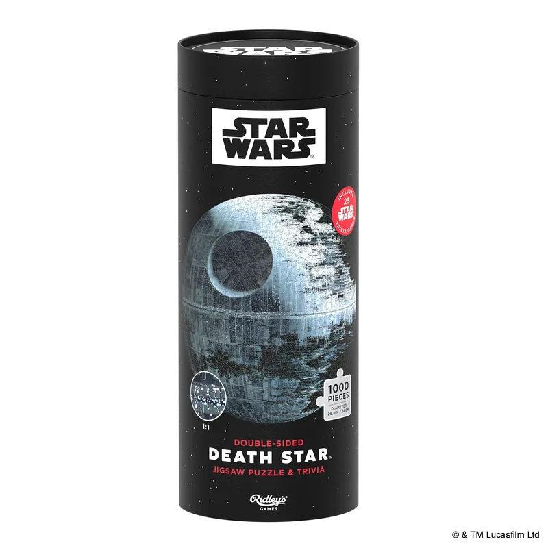 Star Wars Death Star Jigsaw Puzzle and Trivia - Chronicle Books