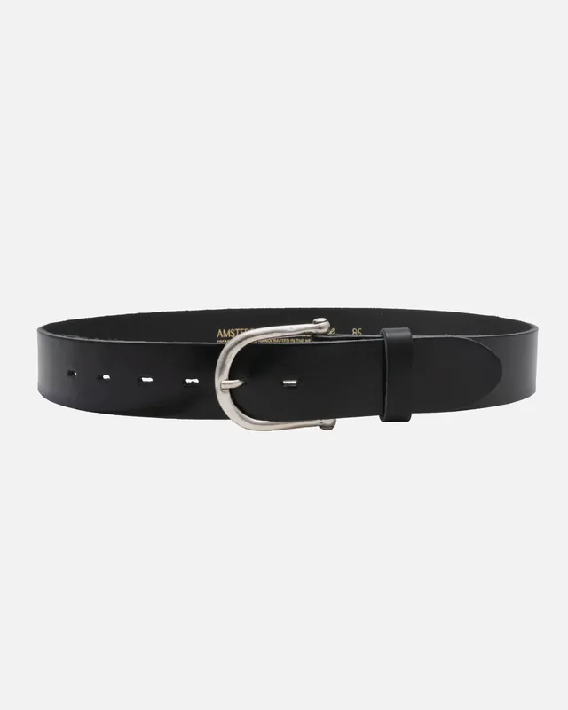 Medy Classic Leather Belt - Black