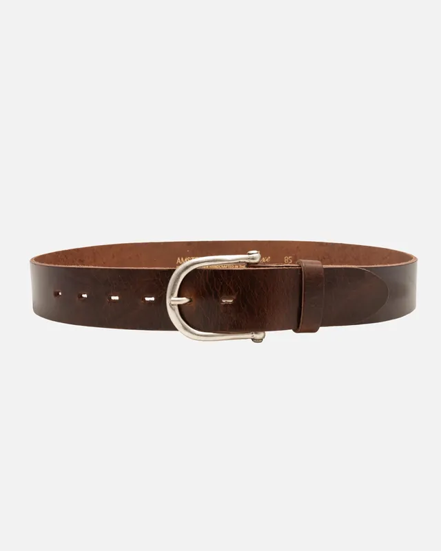 Medy Classic Leather Belt - Brown