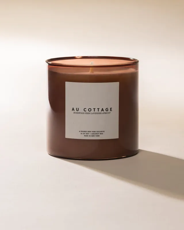 Au Cottage Soy Coconut Wax Candle - 10oz