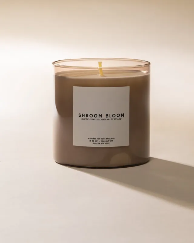 Shroom Bloom Soy Coconut Wax Candle - 10oz