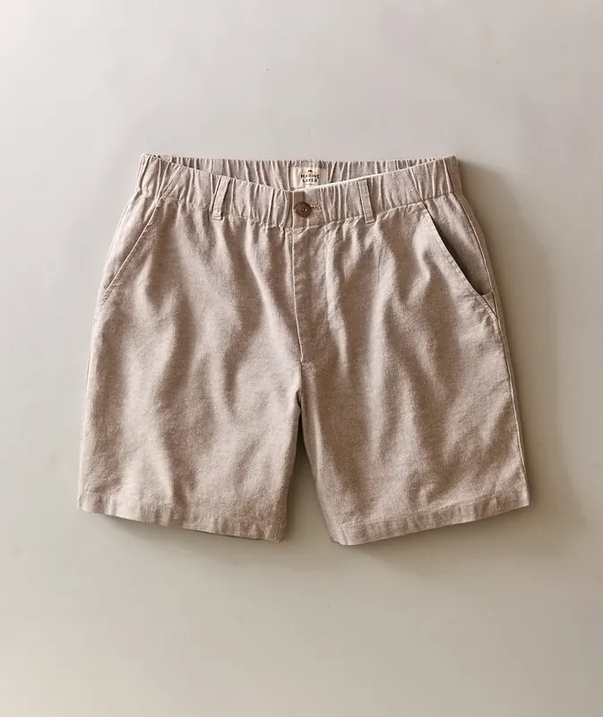 Saturday Hemp Chino Short 7" - Taupe