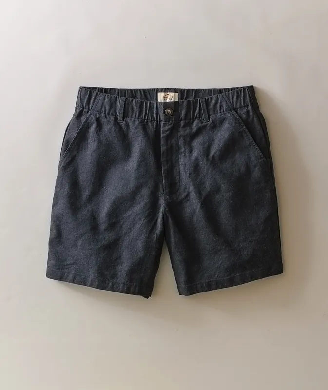 Saturday Hemp Chino Short 7" - India Ink