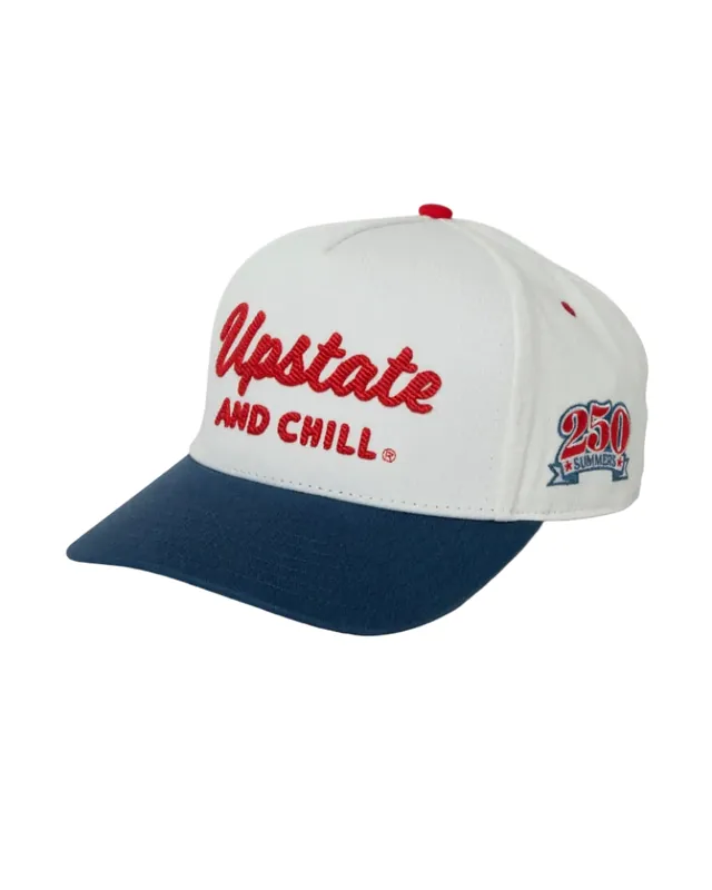 Upstate & Chill® Script Hat - Blue Bill