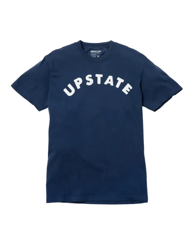 Upstate Arch T - Navy/White