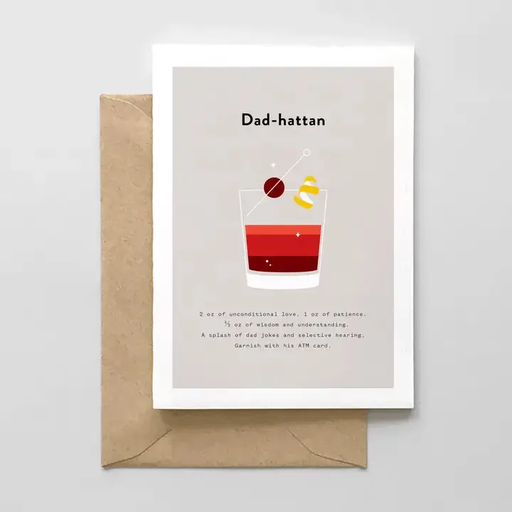 Dad-Hattan Drink - Father's Day