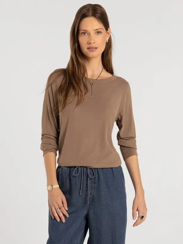 Stacy Top - Latte