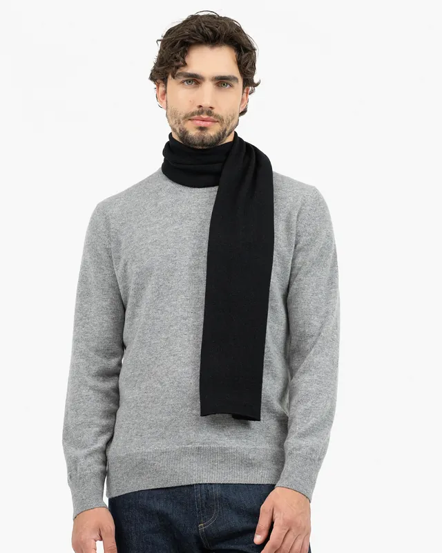Men's Essential Scarf - Black