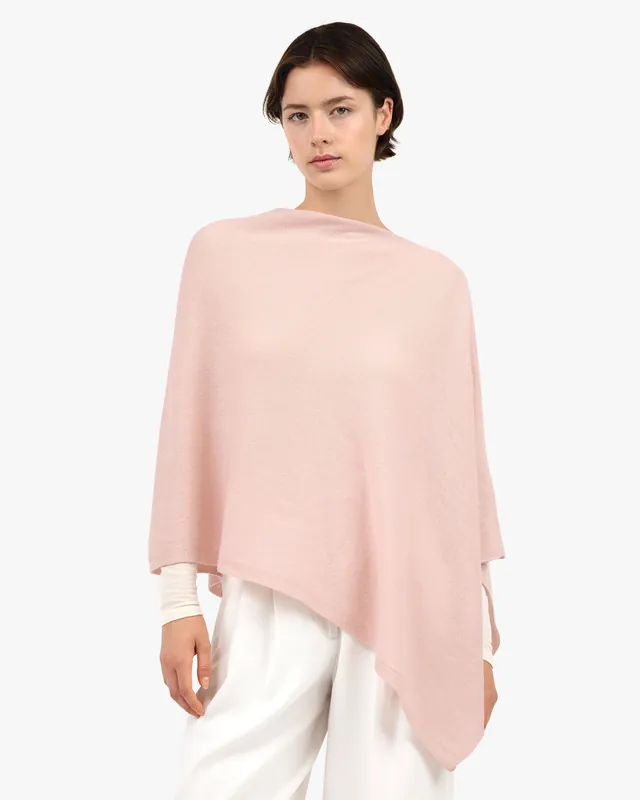 Essential Poncho - Rose