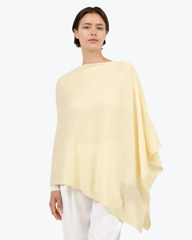 Essential Poncho - Yellow
