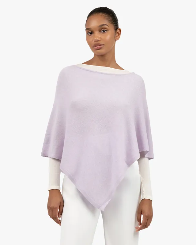 Ostuni Poncho - Lilac