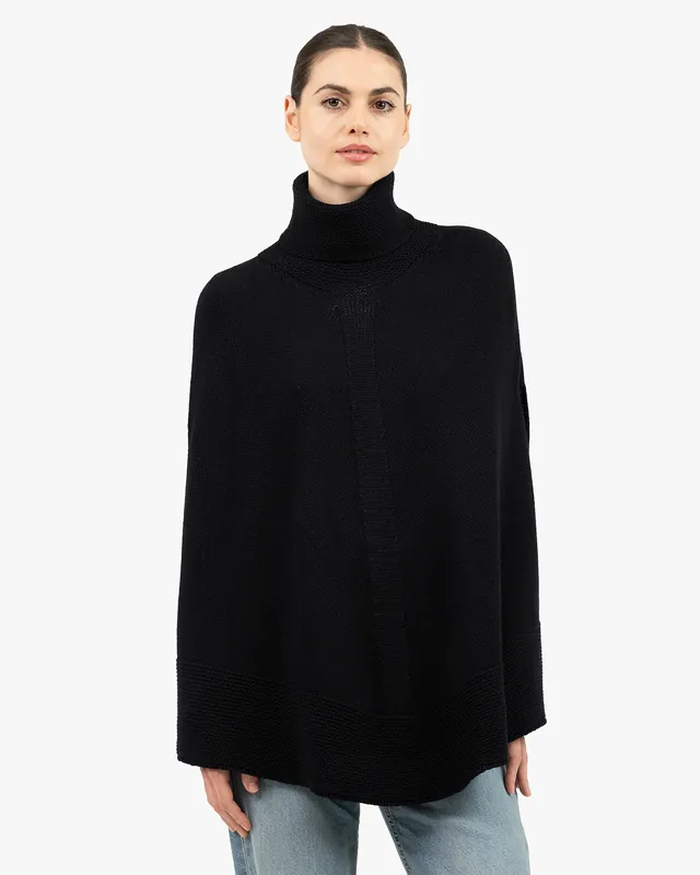Selva Poncho - Black