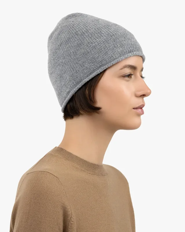 Women's San Carlo Beanie - Medium Grey