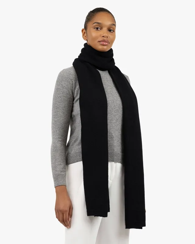 Lightness Maxi Scarf - Black