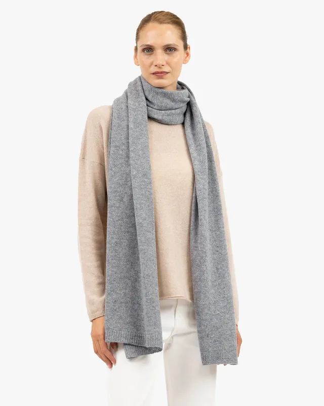 Lightness Maxi Scarf - Medium Grey