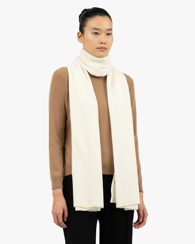 Lightness Maxi Scarf - White