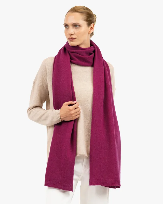Lightness Maxi Scarf - Magenta